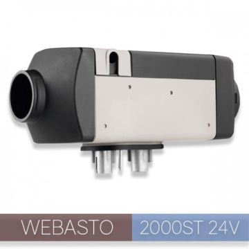 4111386A- ΚΑΥΣΤΗΡΑΣ WEBASTO AIRTOP 2000 ST 24V   4110888A AT200024VKIT WEBASΤΟ ΑΤ2000ST ΚΟΜΠΛΕ ΣΕΤ ΚΑΥΣΤΗΡΑ 24V  Webasto Air Top 2000 STC 24v Universal Heater Kit Diesel Rotary Control & 1 Outlet Ducting Kit – 4111386B/1 - 