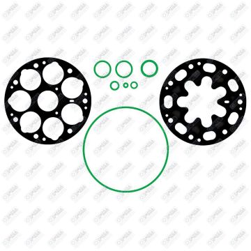 MT2148   SD508-SD520/521.24615 GASKET KIT,SANDEN, SD7V16 R134A OE: 1001-0440 - 