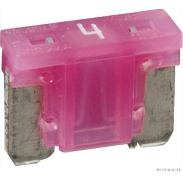 50295592 HERTH+BUSS ELPARTS   ΑΣΦΑΛΕΙΑ ΜΑΧΑΙΡΩΤΗ ΜΙΝΙ   4Α ΡΟΖ  - Fuse ΑΣΦΑΛΕΙΑ ΜΙΝΙ 4Α - 