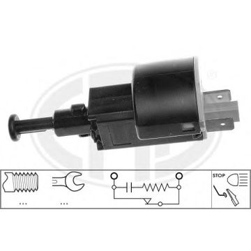 70485604    ΒΑΛBIΔA ΣΤΟΠ OPEL ASTRA G, VECTRA B     HERTH+BUSS ELPARTS - Brake Light Switch Βαλβίδα stop GENERAL MOTORS 09 132 299 1240008 OPEL 01240008 09132299 1240008 - 