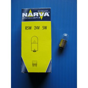 17181    NARVA  ΛΑΜΠΑ 24V 5W ΦΟΥΝΤΟΥΚΙ      24V 5W - 