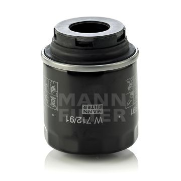 W 712/91   MANN-FILTER W 712/91 MANN-FILTER ΦΙΛΤΡΟ ΛΑΔΙΟΥ AUDI A1, SEAT ALTEA, ALTEA XL, SKODA FABIA, OCTAVIA - 