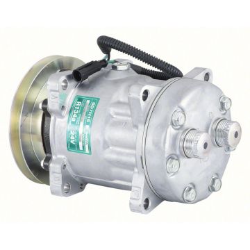 40450035  ΣΥΜΠΙΕΣΤΗΣ  IVECO Eurocargo COMPRESSOR, SANDEN, 7948-7H15 24V 135MM 1-A, R134A REAR TUBE-O - 