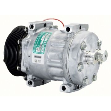 40405099  ΣΥΜΠΙΕΣΤΗΣ  IVECO Tector COMPRESSOR, SANDEN SD7H15 8124A, 12V 119MM 8PV R134A REAR TUBE-O, DIRECT MOUNT, STEEL ARMATURE NCSU - 