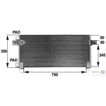 303137500380   ΚΟΝΤΕΝΣΕΡ   Man TGA  HELLA 8FC 351 300-121 Kondensator Klimaanlage  Condenser replaces Hella: 8FC 351 300-121  Art. No. 3.82202     OE:	81.61920.0027, 81.61920.0029, 81.61920.0032, 81619200018, 81619200023, 81619200030 - 