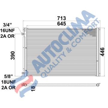 30311479  AUTOCLIMA  ΚΟΝΤΕΣΕΡ   ΓΕΝΙΚΗΣ ΕΦΑΡΜΟΓΗΣ  713/645  Χ 446  Χ 2  - 