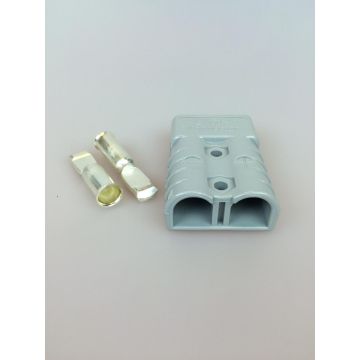 S175  GREY ΠΡΙΖΑ  ΡΕΥΜΑΤΟΣ   ΚΛΑΡΚ  170A  grey  Anderson Connector 175Amp 600V Grey Plug Cable Terminal Battery Power    Description	Plug for coffeemaker  Vergl.-Nr./Ref.: 321.002.000.0 , A 000 824 75 65 , 36.25435-0062 , 32.1002.10.00 - 