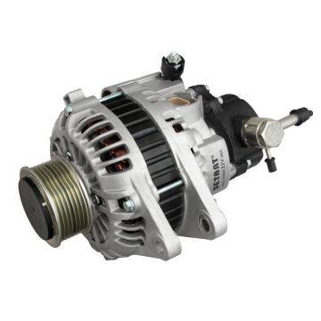 KIA 450201  Sorento 2500 CC Diesel 03/02>. 12 Volt-110 Amp. ΚΑΤΑΛΛΗΛΟ ΓΙΑ : Kia 37300-4A112 . 37300-4A110. ΤΡΟΧΑΛΙΑ POLY-V ME 7 ΕΓΚΟΠΕΣ ΜΕ ΑΝΤΛΙΑ.  NEU 110A KIA Sorento Hyundai H1 Starex Porter 2.5 CRDi - 