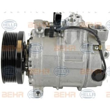 DCP32031  DENSO ΚΟΜΠΡΕΣΕΡ A/C VAG  VW Touareg '05-'06 Compressor 7PK 110mm 7SEU17 Denso# 447190-7590   Denso 447190-7590, 437100-5420, Touareg 3.6L, Audi Q7 3.6L, Porsche Cayenne 4.4L     Denso AC Compressors DCP32031 DCP32031 447190-7590 4471907590  - 