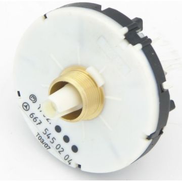 6675450204    ΔΙΑΚΟΠΤΗΣ ΚΑΛΟΡΙΦΕΡ ΜΒ SK     Switch, fan Art. No. 4.63098    Blower Switch Blower motor switch used in all W463 Gwagens from 1990 to July, 2001.Original Mercedes-Benz part - 