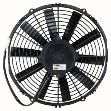 FAN,COND,SPAL 24V-305MM (12), PULLER , PREMIUM MOTOR - 