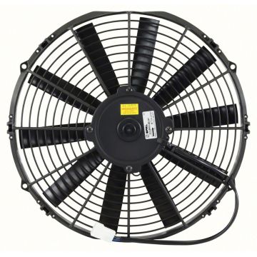 FAN,COND,SPAL 24V-330MM (13), PUSHER , PREMIUM MOTOR - 