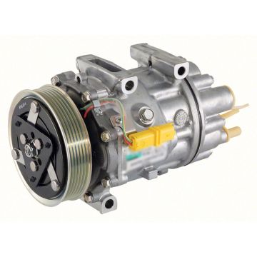 40405240 PEUGEOT Expert 2.0 Hdi  COMPRESSOR,NEW,SANDEN 1270-1803-1817 FIAT DUCATO/SCUDO, 12V 6PK DIRECT MOUNT, REAR PAD CITROEN : 9686061980, 9655223080 FIAT : 9655223080 PEUGEOT : 9686061980 - 