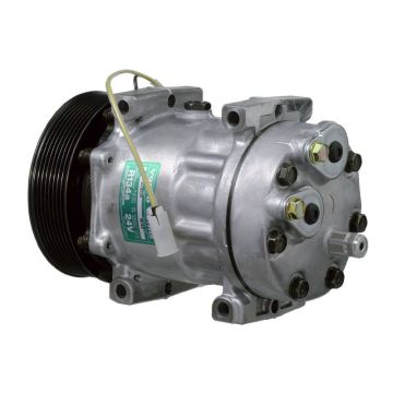 40405258 VOLVO FM9-FM12 ΚΟΜΠΡΕΣΕΡ A/C FH12-16 ΝΕΟ 1999"-2005"  COMPRESSOR,NEW, SANDEN VOLVO TRUCK FH12,FH16,FM12,NH12 SD7H15-8044, 8PV 132MM, R         OE: 11104251 - 11412631 - 15082727 - 6034 - 8112 - 8113628 - 8191892 - 8242 - 85000315   - 