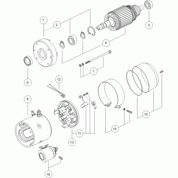 19578  ΜΟΤΕΡ  ΥΔΡΑΥΛΙΚΗΣ ΠΟΡΤΑΣ   LETRIKA (ISKRA)  Motor DC AMJ5651 12V 1.5kW 2300t CW @ 11.216.994 AMJ5882 Letrika (Iskra) DC motor   11.212.864 AMJ5238 Letrika (Iskra) DC motor    12V 1.6kW (IM0028) - 