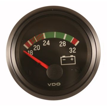 332-040-001G   VDO ΒΟΛΤΟΜΕΤΡΟ   VDO VOLTMETER 18-32V 332040001    332040001G – VDO, Βολτόμετρο 18-32V 52mm 24V   VDO VOLTMETER 18-32V 332040001  VDO Voltmeter 18-32 Volt 52mm Dia - 