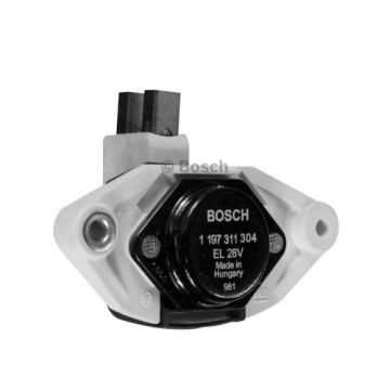 1 197 311 304  ΑΥΤΟΜΑΤΟΣ ΔΥΝΑΜΟΥ   24V BOSCH ΕΝΣΩΜΑΤΩΜΕΝΟΣ        Bosch Regler, 28 V, 1197311304, F04R320367     Transistor Regulator   24V Bosch 500-113 regulátor 28V, 1 197 311 304  Bosch 1 197 311 304 , 1197311304 - 