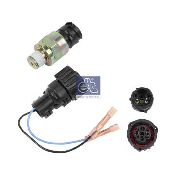 VOLVO 1594038  ΒΑΛΒΙΔΑ  ΠΙΕΣΗΣ    Pressure Switch, axle load control  Pressure switch, with adapter cable Art. No. 2.27020 Axle Load Control Pressure Switch FEBI For VOLVO 8500 8700 9700 9900 1087961  - 