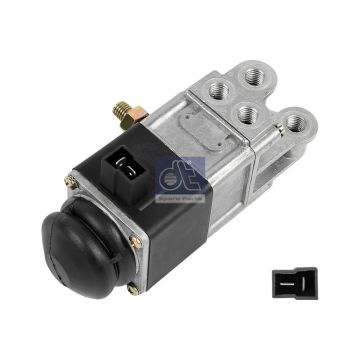 7.70175 DT Μαγνητική βαλβίδα    Solenoid valve replaces Wabco: 472 017 480 0  Art. No. 7.70175   Electromagnetic valve KNORR 481500102 TYPE: WABCO DOOR VALVE  472 017 480.0 - 