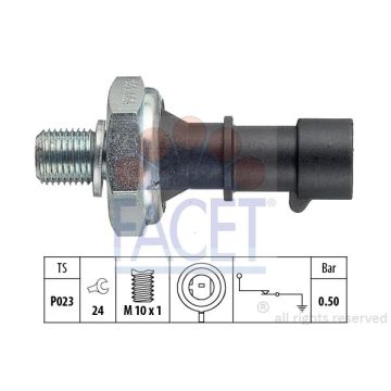 70541077   ΒΑΛΒΙΔΑ ΛΑΔΙΟΥ OPEL AGILA, ASTRA G, H, J, CORSA B, C, D, COMBO  . Διακόπτης πίεσης λαδιού  Chevrolet, Fiat, Opel, Saab FACET    OEN 55354325 — ALFA ROMEO OEN 55354325 — CHEVROLET OEN 55571684 — CHEVROLET OEN 96802844 — CHEVROLET OEN 55354325 - 