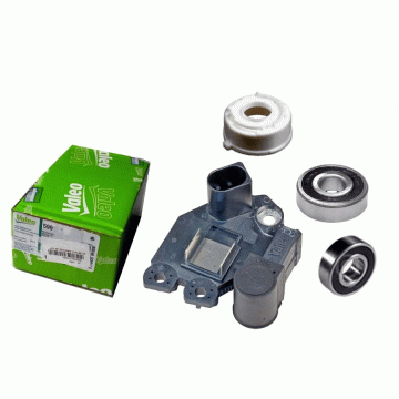 599233 VALEO ΑΥΤΟΜΑΤΟΣ  ΔΥΝΑΜΟΥ    50986 VALEO  Regulator VALEO 14V TG14C... # Valeo 599233  Valeo : 439792 , 440429 , TG14C019 .AUDI SEAT SKODA VW  New Valeo OEM Alternator Voltage Regulator 599211, 599233, W082-121N |       - 