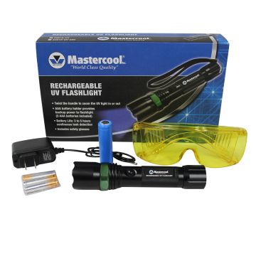 80807400  53518-UV ΦΑΚΟΣ ΑΝΙΧΝΕΥΣΗΣ ΔΙΑΡΡΟΩΝ UV MASTERCOOL    RECHARGEABLE UV FLASHLIGHT    Tools and spare parts > Leak-detectors - 