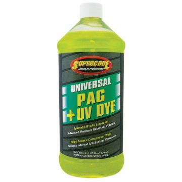 80813085 ΛΑΔΙ ΣΥΜΠΙΕΣΤΗ   Oil PAG 100 + UV DYE  Λάδι κομπρέσσορα – ψυκτέλαιο PAG 100    με χρωστική για ανίχνευση διαρροών   8 Oz. for R-134a Systems.     Oil universal LR PAG + Dye (1 lt) COMPRESSOR OILS PAG 100  ISO 100 Medium Viscosity Oil for R134a   - 