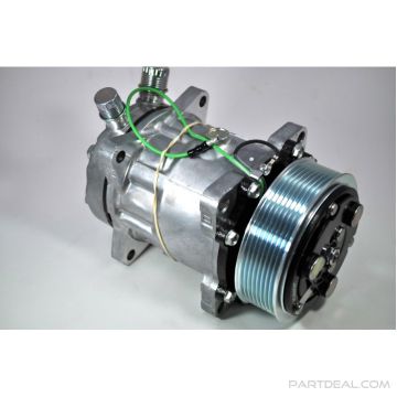 4762   ΣΥΜΠΙΕΣΤΗΣ  SANDEN   AIR CONDITIONING COMPRESSOR SD7H15 4762   SANDEN   VERT OR 24V PV8 YU-9087 for UNIVERSAL Sanden Compressor # 4762 Off Road Applications Compressor Sanden Fix R134a SD7H15   - 