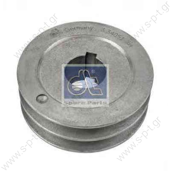 Diesel Technic 334051 Belt pulley, generator  51.26105.0119 (51261050119)  MAN 51.26105.0119 (51261050119)  Pulley, alternator DT 3.34051 (334051), Pulley, alternator