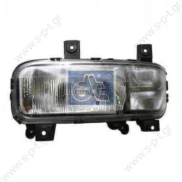 MERCEDES 973 820 01 61 Headlight  MERCEDES-BENZ ATEGO Headlight Fitting Position : Left Bulb Type : H4 Bulb Type : W5W Light Function : without fog light Vehicle Equipment : for vehicles with headlamp levelling (electric)