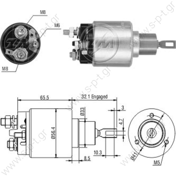 16344 ZM  Solenoid BOSCH