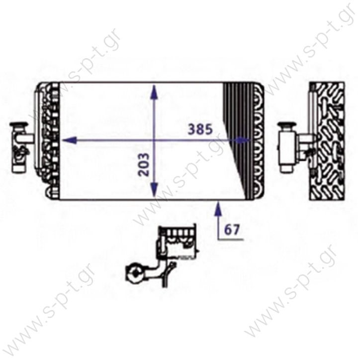 202137500385  ΕΒΑΠΟΡΕΤΑ MAN TGA   MAN  81619206032 TGA -MAN TG-A, TG-L, TG-M - ISPARIVAC Sifra: 8FV 351 330-111 OE Broj: 81619206032       Equivalents 8FV351330111, 81.61920-6032, 81619206032