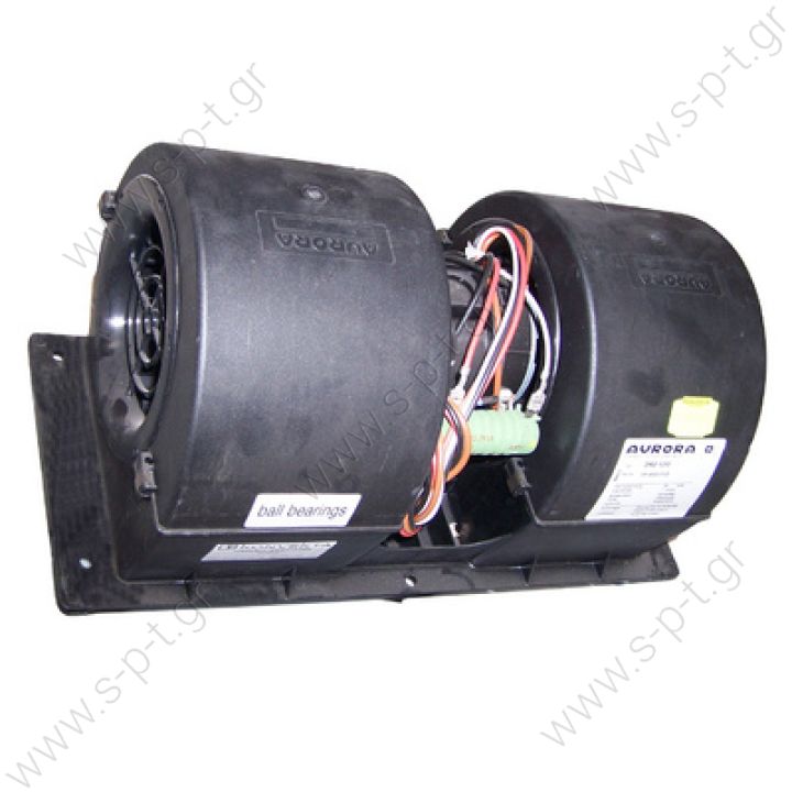 20220156 ΤΟΥΡΠΙΝΑ ΣΑΛΙΓΚΑΡΟΣ ΔΙΠΛΟΣ      Evaporator blower > Buses >Konvekta   OE: H11001251    Double blower Aurora DRG1200 24V, 3-speed  Re.: . 1316020014 , 1316020103 , 81779306063