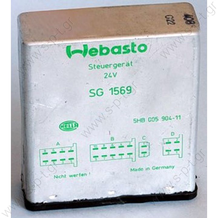 24376D  WEBASTO 24376 CONTROL UNIT 24 V THERMO 90