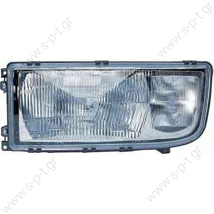 MERCEDES 941 820 57 61 Headlight HELLA 1EH 008 688-011 (1EH008688011),Mercedes Benz αριστερός προβολέας, αλογόνου       DT 4.62321 (462321), Headlight    Headlight MERCEDES ACTROS	1996-... ATEGO	1998-2004 AXOR	2001-2004