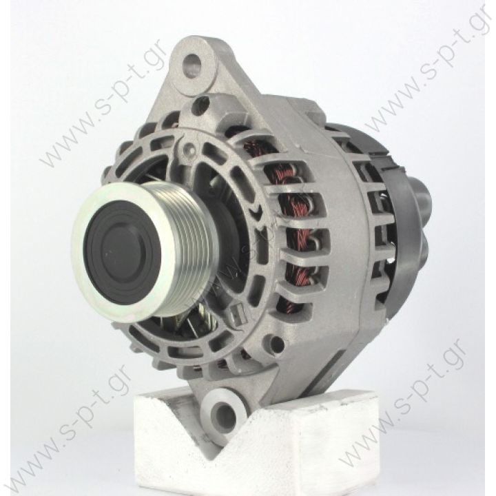 DAN1062, DENSO DENSO ΔΥΝΑΜΟALFA ROMEO    MARELLI 12V 140Α ALFA ROMEO, FIAT, LANCIA 1.9JTDM   1.9JTDM  Alternator FI ALFA 147 159 1.9JTD 140A B+  063377005010, 71746673, 210665, 113996, DAN1062, DAN514, 944390902060,