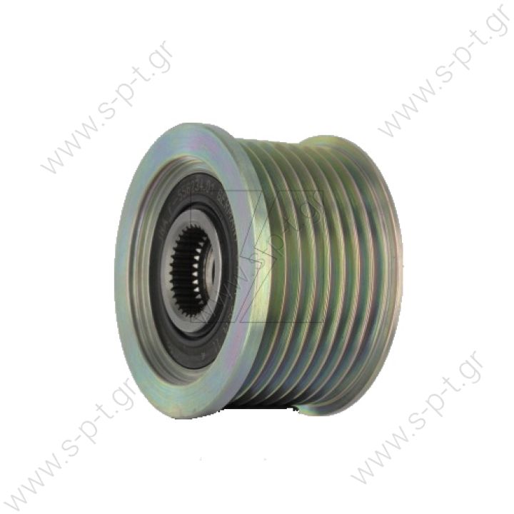 535009910   INA ΤΡΟΧΑΛΙΑ ΔΥΝΑΜΟ  PORSCHE  911, BOXTER    26361 INA  Pulley PVF8 PORSCHE @ 996 603 152 50 588074, VALEO