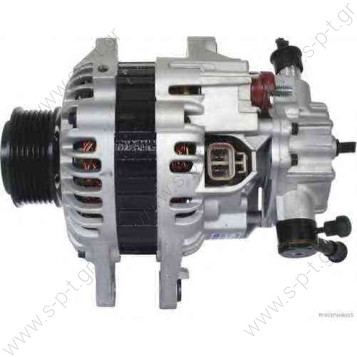 KIA 450201  Sorento 2500 CC Diesel 03/02>. 12 Volt-110 Amp. ΚΑΤΑΛΛΗΛΟ ΓΙΑ : Kia 37300-4A112 . 37300-4A110. ΤΡΟΧΑΛΙΑ POLY-V ME 7 ΕΓΚΟΠΕΣ ΜΕ ΑΝΤΛΙΑ.  NEU 110A KIA Sorento Hyundai H1 Starex Porter 2.5 CRDi