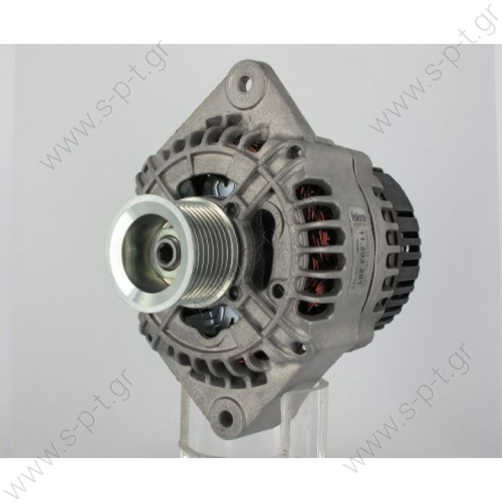 30341 LETRIKA (ISKRA)  Alternator RN 14V 120A 8G50mm B+M8 D+M5 W