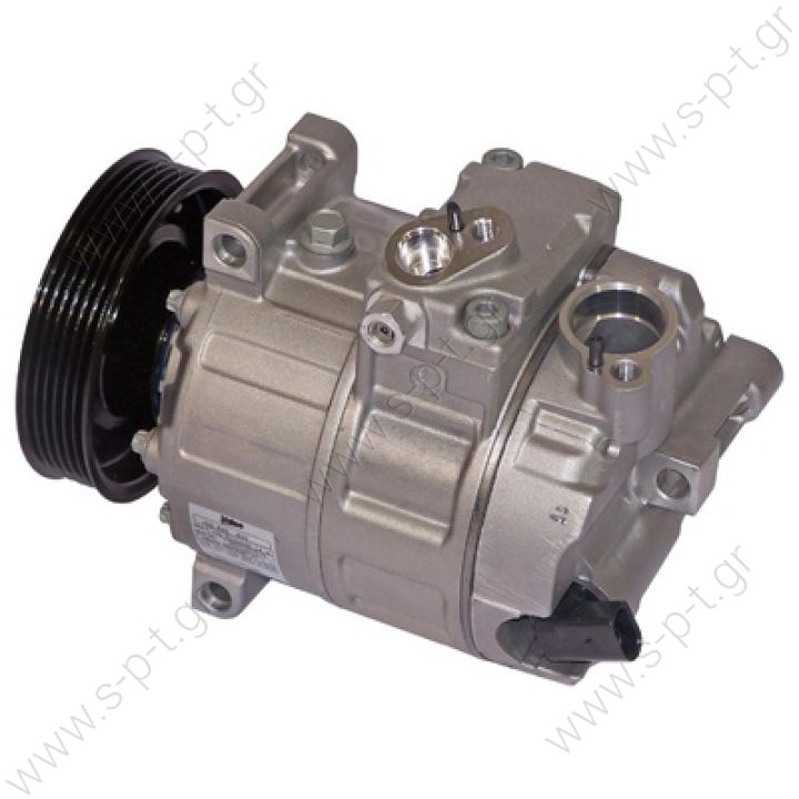 40430244  Volkswagen   OE: 1K0820803F - 1K0820803G - 1K0820803H -  COMPRESSOR, NEW, ZEXEL, VOLKSWAGEN GOLF 07/04- 2.0L FSI  699357 Compressor A / C Valeo DCS17E; 110 mm; PV6; 12V; IN; Audi A1, A3, TT; Seat Altea, Leon, Toledo, Skoda 