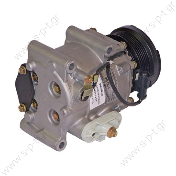 40440076  ΣΥΜΠΙΕΣΤΗΣ A/C ΚΟΜΠΡΕΣΣΕΡ FORD   Compressor Visteon complete    Fiesta V Serie 1.4 - 1.6  TSP0155310 Kompresor A/C Visteon Scroll; 97mm; PV6; 12V; H; Ford Fiesta; Focus; Fusion; Ikon; Tourneo; Transit; Mazda 2