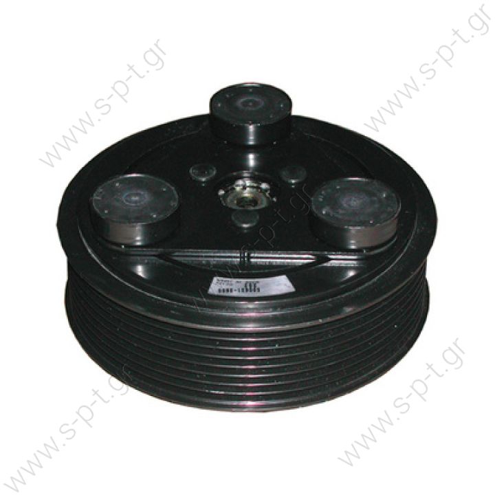 40455004  ΤΡΟΧΑΛΙA ΚΟΜΠΡΕΣΣΕΡ  SELTEC   12V Zexel TM15  TM08/13/15/16 HD 12V Poly-V 8 5" Ø125mm OE: 107262 - 3RCC207       Spare parts for compressors > Clutch > Zexel