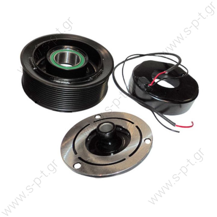 40455089   ΤΡΟΧΑΛΙΑ ΚΟΜΠΛΕ   ND6SEU14C / 7SEU14C   Spare parts for compressors > Clutch > Denso  ND6SEU14C / 7SEU14C 24V Poly-V 11 Ø135mm X MB 5412300428 / 5412300828 / 5412301028 / A5412300428 / A5412300828 / A5412301028