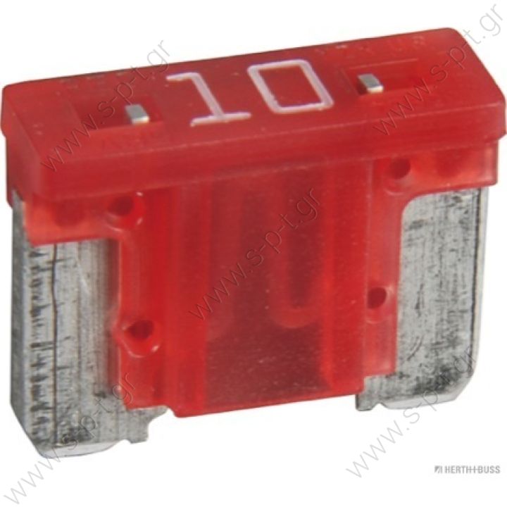 50295595 HERTH+BUSS ELPARTS  ΑΣΦΑΛΕΙΑ ΜΑΧΑΙΡΩΤΗ ΜΙΝΙ  10A ΚΟΚΚΙΝΗ  - Fuse ΑΣΦΑΛΕΙΑ ΜΙΝΙ 10Α FORD 9L3T-14A094-CA