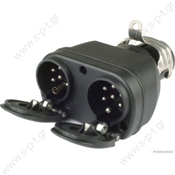 51305645   ΠΡΟΣΑΡΜΟΓΕΑΣ ΠΡΙΖΑ   HELLA 8JA 005 952-061 (8JA005952061) Socket Adapter MERCEDES-BENZ 0025401181 Adapter: 15-pin to 7-pin, trailer plug socket A0025401181 for Mercedes-Benz O 530 N3 LANG EURO 3