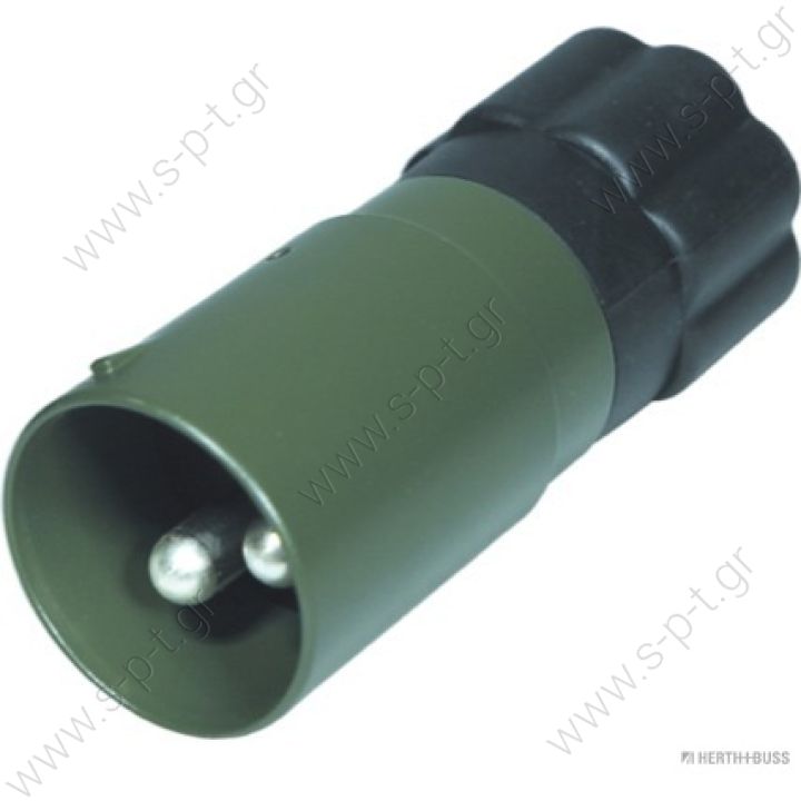 51305916  NATO	5935-12-306-9243     ΦΙΣ ΡΕΥΜΑΤΟΣ     Plug 2 poles / Nato olive Number of Poles:  2  Capacity at 24V:   300A  Colour:                Nato Olive  Contacts:             Crimp/soldering contacts for 35 mm² cable