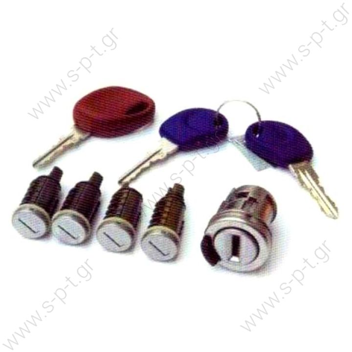 SET ΚΛΕΙΔΑΡΙΑΣ  60106  FIAT CINQUECENTO 09/1997->. 1 ΚΛΕΙΔΑΡΙΑ ΕΚΚΙΝΙΣΗΣ , 2 ΚΛΕΙΔΑΡΙΕΣ ΠΟΡΤΑΣ, 1 ΚΛΕΙΔΑΡΙΑ ΠΙΣΩ ΠΟΡΤΑΣ(πορτ-μπαγκαζ), 1 ΚΛΕΙΔΑΡΙΑ ΤΑΠΑΣ ΡΕΖΕΡΒΟΥΑΡ, 2 ΚΛΕΙΔΑΡΙΕΣ ΣΥΝΕΡΓΕΙΟΥ, 1 ΚΥΡΙΟ ΚΛΕΙΔΙ. ΚΑΤΑΛΛΛΟ ΓΙΑ : FIAT 718210000.