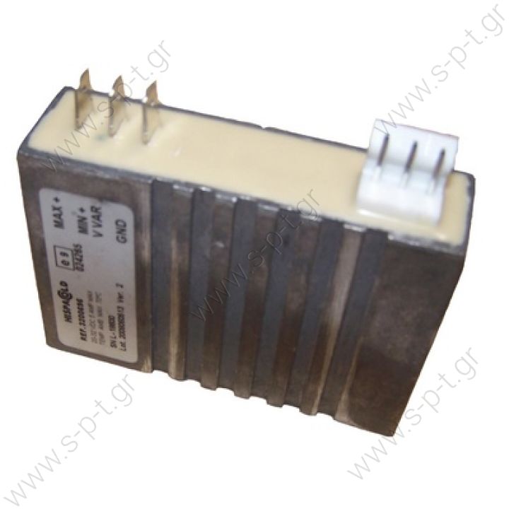 HISPACOLD 3200627   ΠΛΑΚΕΤΑ  ΜΟΤΕΡ   3200696 Hispacold Speed controller Used for Hispacold double blower  HISP 5300067 & 35300068, and single wheel blowe HISP 5300065 & 35300066.   3200627 & 3200696  Electronic Unit Brushless Motor w/speed   