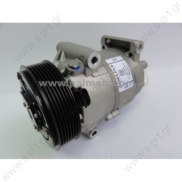 71-3000415 ΣΥΜΠΙΕΣΤΗΣ RENAULT MEGANE SCENIC     RENAULT Megane Scenic II 1.9DCI Compressor  7pk 119mm Delphi CVC RENAULT : 8200309193    DELPHI# TSP0155355/0  OE# 8200309193    COMPRESSOR, NEW, DELPHI, RENAULT MEGANE II, SCENIC II 2.0L, 1.9DCI 7PV NISU