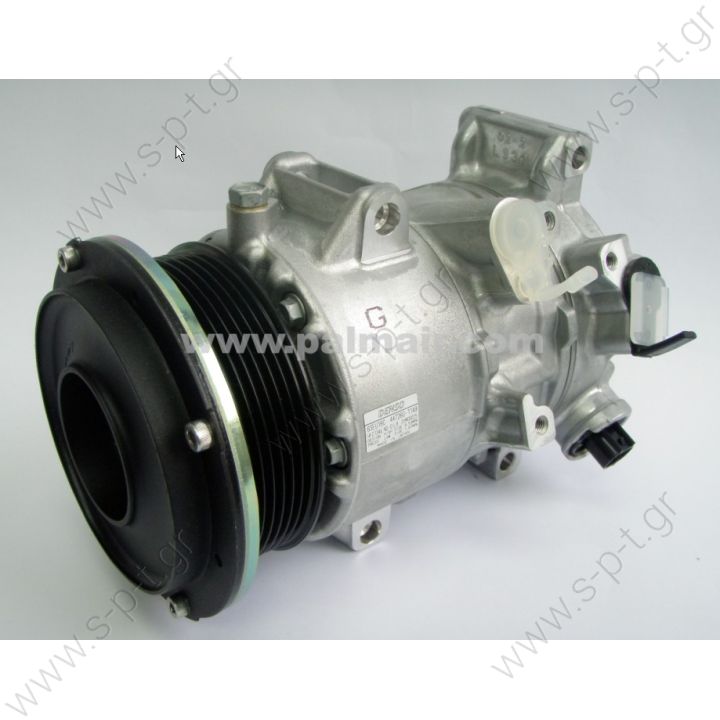 88310-28610  COMPRESSOR PART 447190-5810 TOYOTA ESTIMA 2.4L/CAMRY/VELLFIRE 2006 88310-28610/ 447190-5810   COMPRESSOR TYPE DENSO 6SEU16C  CLUTCH 7PK  APPLICATIONS TOYOTA ESTIMA '06